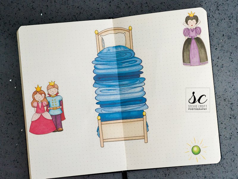 Bujo: Once Upon a Mattress by kiki00star Bujo: Once Upon a Mattress