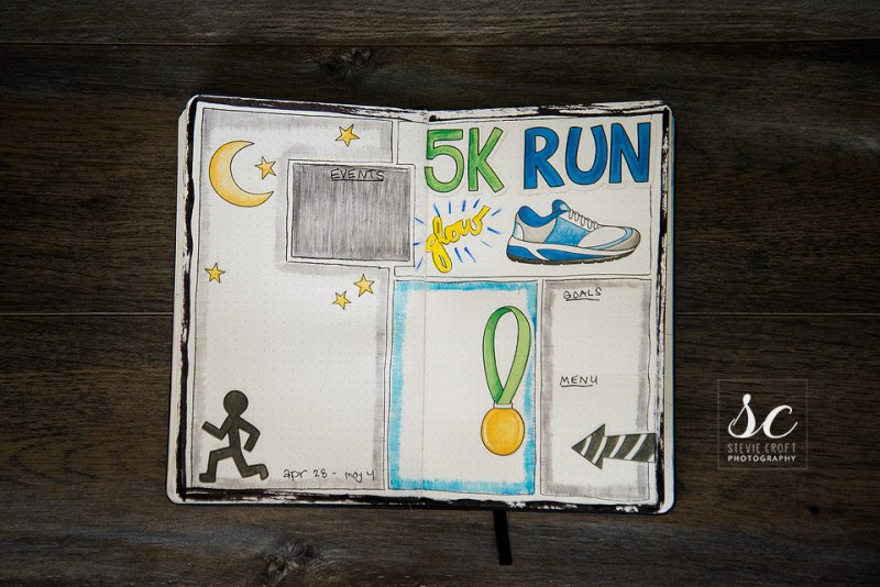 Bujo: Glow Run by kiki00star Bujo: Glow Run