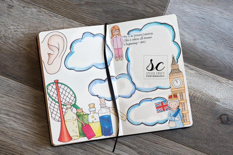 Bujo: BFG by kiki00star Bujo: BFG