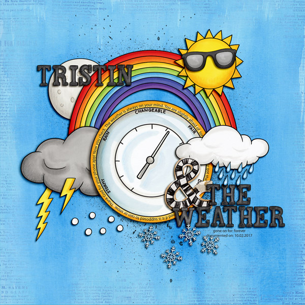 Tristin & The Weather by Keela_Scraps Tristin & The Weather