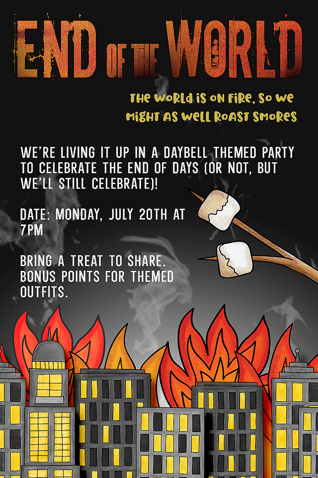 End of the World Invitation by kiki00star End of the World Invitation