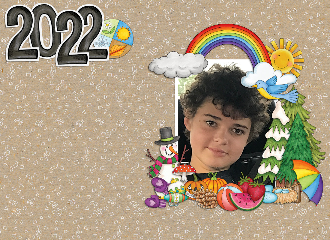 Calendar 2022 cover by Mara Calendar 2022 cover