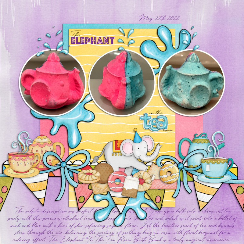 The Elephant in the Tea Room by Mara The Elephant in the Tea Room