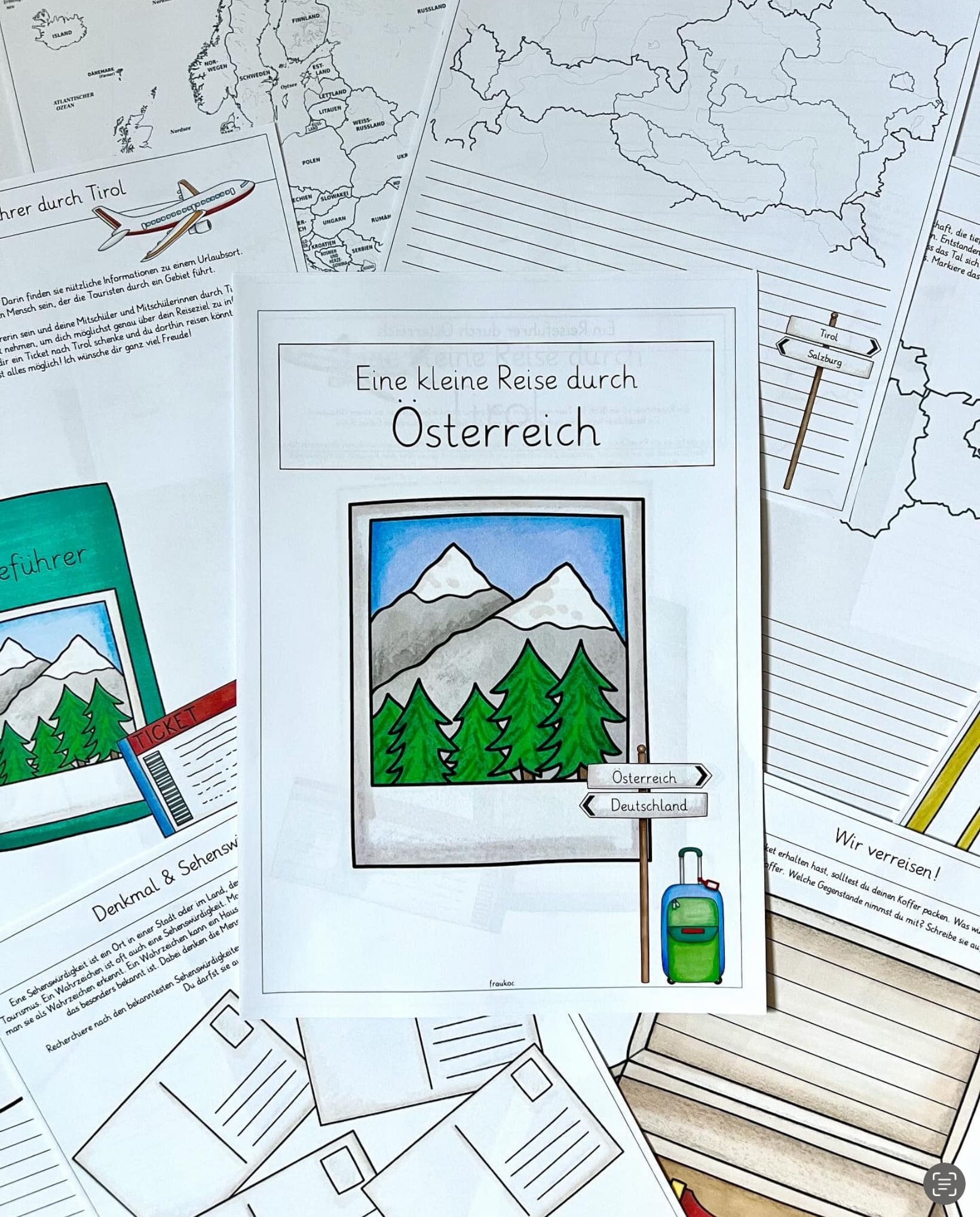 Reiseführer durch Österreich by Frau Koc Reiseführer durch Österreich