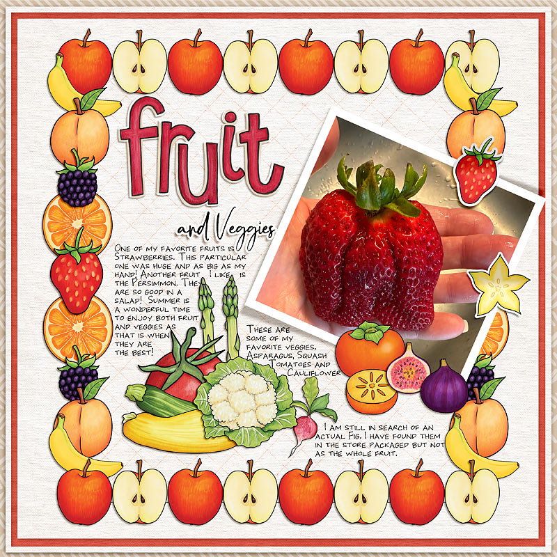 Fruit and Veggies by cfile Fruit and Veggies