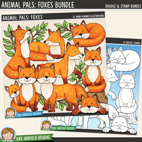 Animal Pals: Foxes Bundle