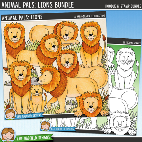 Animal Pals: Lions Bundle