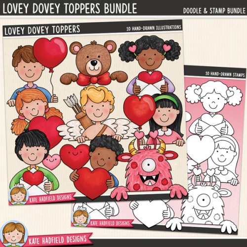 Lovey Dovey Toppers Bundle