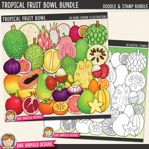 Tropical Fruit Bowl Bundle