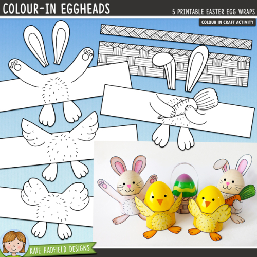 Colour In Eggheads