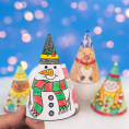 Colour In Christmas Cones