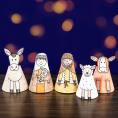 Colour In Nativity Craft