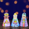 Colour In Nativity Craft