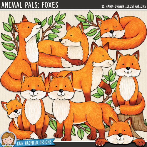 Animal Pals: Foxes