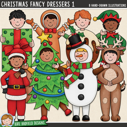 Christmas Fancy Dressers 1