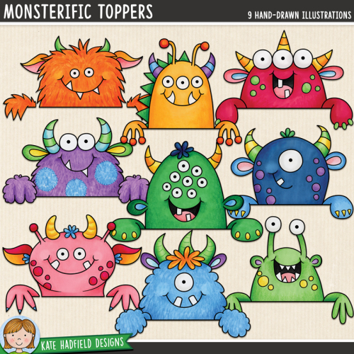 Monsterific Toppers