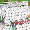 2026 Colour In Calendar