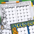 2026 Colour In Calendar