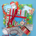 Colour In Christmas Gift Tags