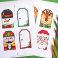 Colour In Christmas Gift Tags 2 Colour In Christmas Gift Tags 2