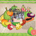 Tropical Fruit Bowl Tropical Fruit Bowl