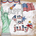 Stars 'n Stripes alphabet