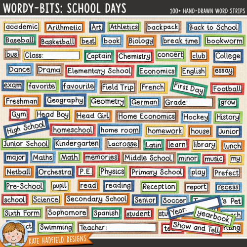 Wordy-Bits: School days