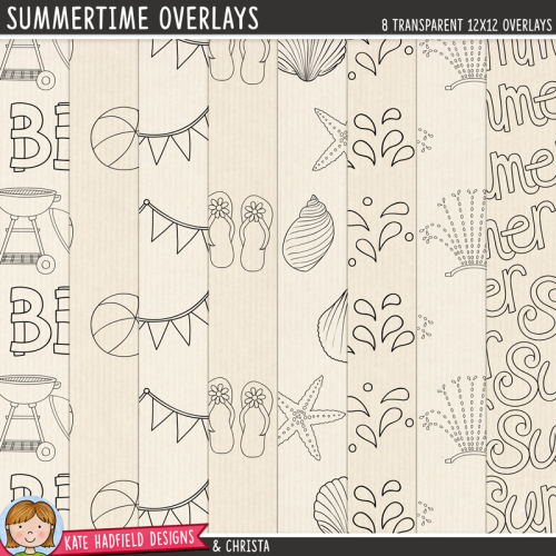 Summertime Overlays Summertime Overlays