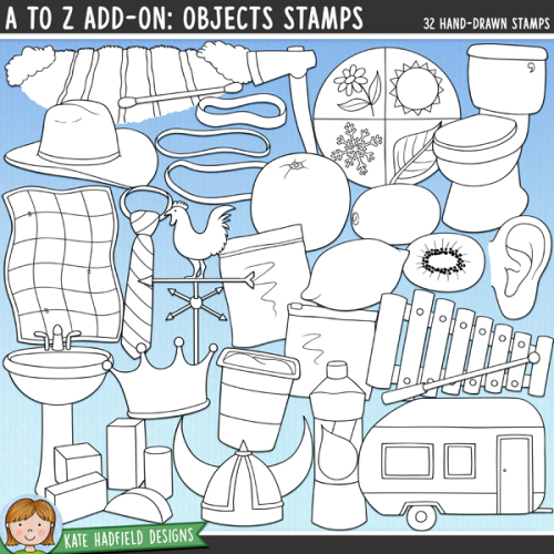 A to Z Add-on: Objects Stamps