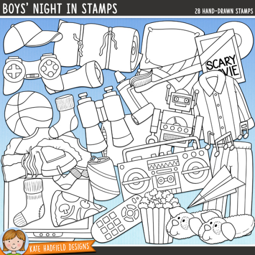 Boys' Night In Stamps