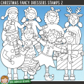 Christmas Fancy Dressers BIG Bundle