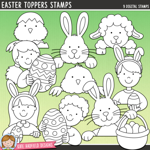 Easter Toppers Stamps
