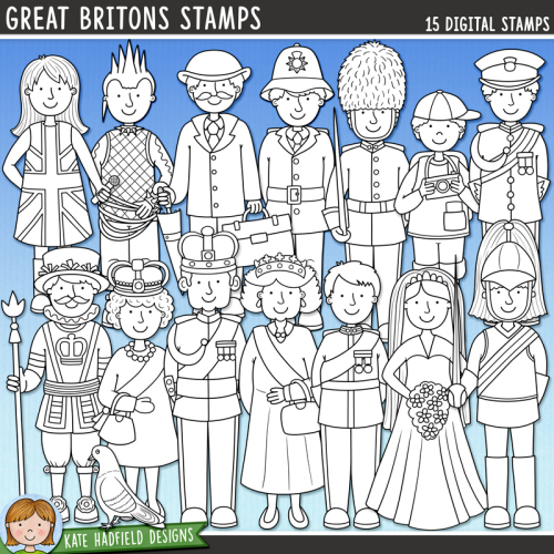 Great Britons Stamps