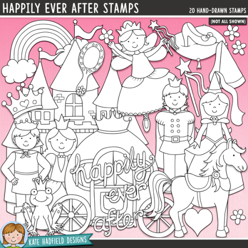 Happily Ever After Stamps