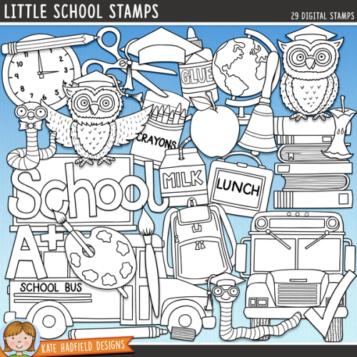 Little School Stamps