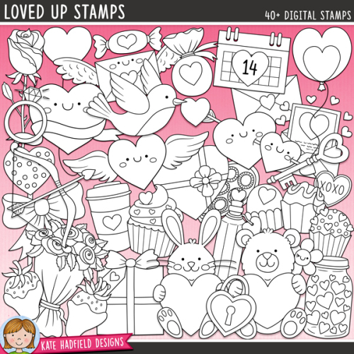 Loved Up Stamps
