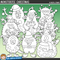 Monsterific Christmas Bundle Monsterific Christmas Bundle