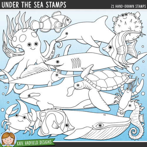 Under the Sea Stamps