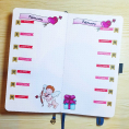 Bullet Journal Spreads - Feb 2021