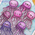 Kawaii jellyfish 