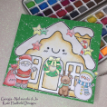 Christmas house card