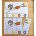 Puzzle the swimmers