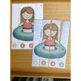 Puzzle the swimmers