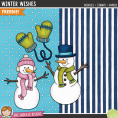 Winter Wishes Snowman