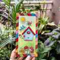 Dreamy Spring Shadow box frame and Card