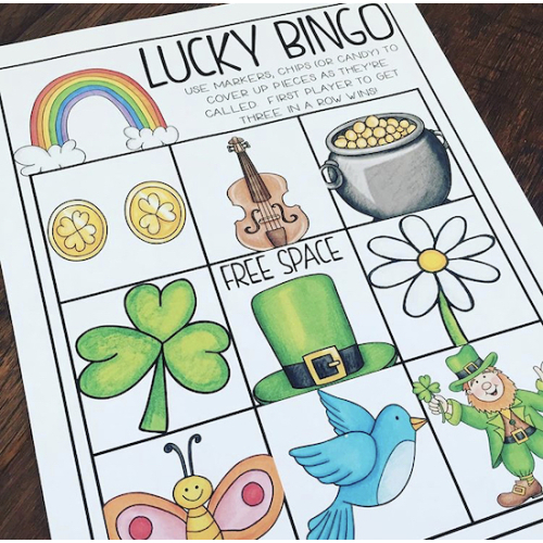 St. Patrick's Day Bingo