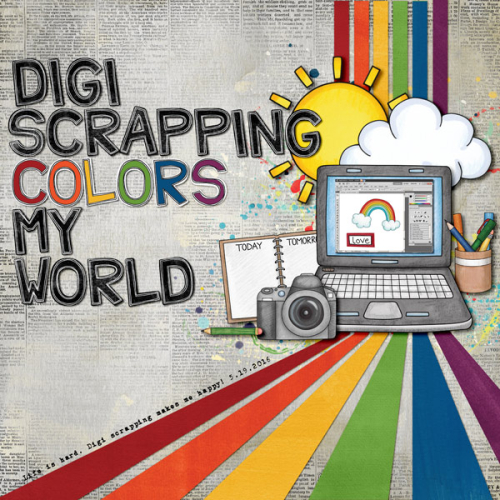 digi scrapping