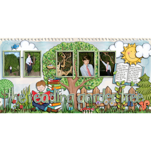 the reading garden tree