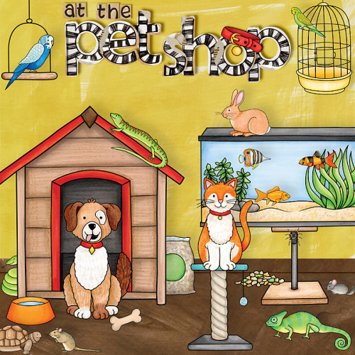 At the pet shop