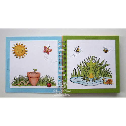 Spring Mini Album Page